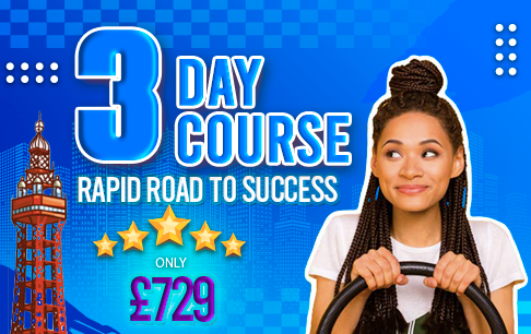 3 day intensive driving course Blackpool