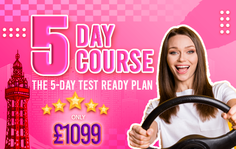 5 day intensive driving course blackpool