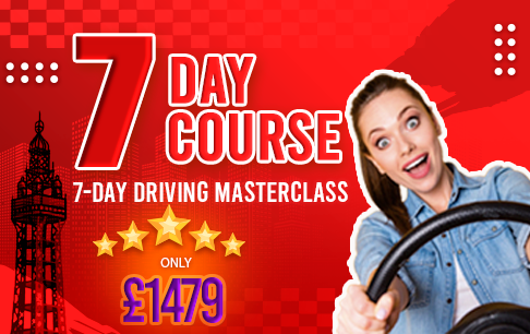 7 day intensive driving crash course blackpool