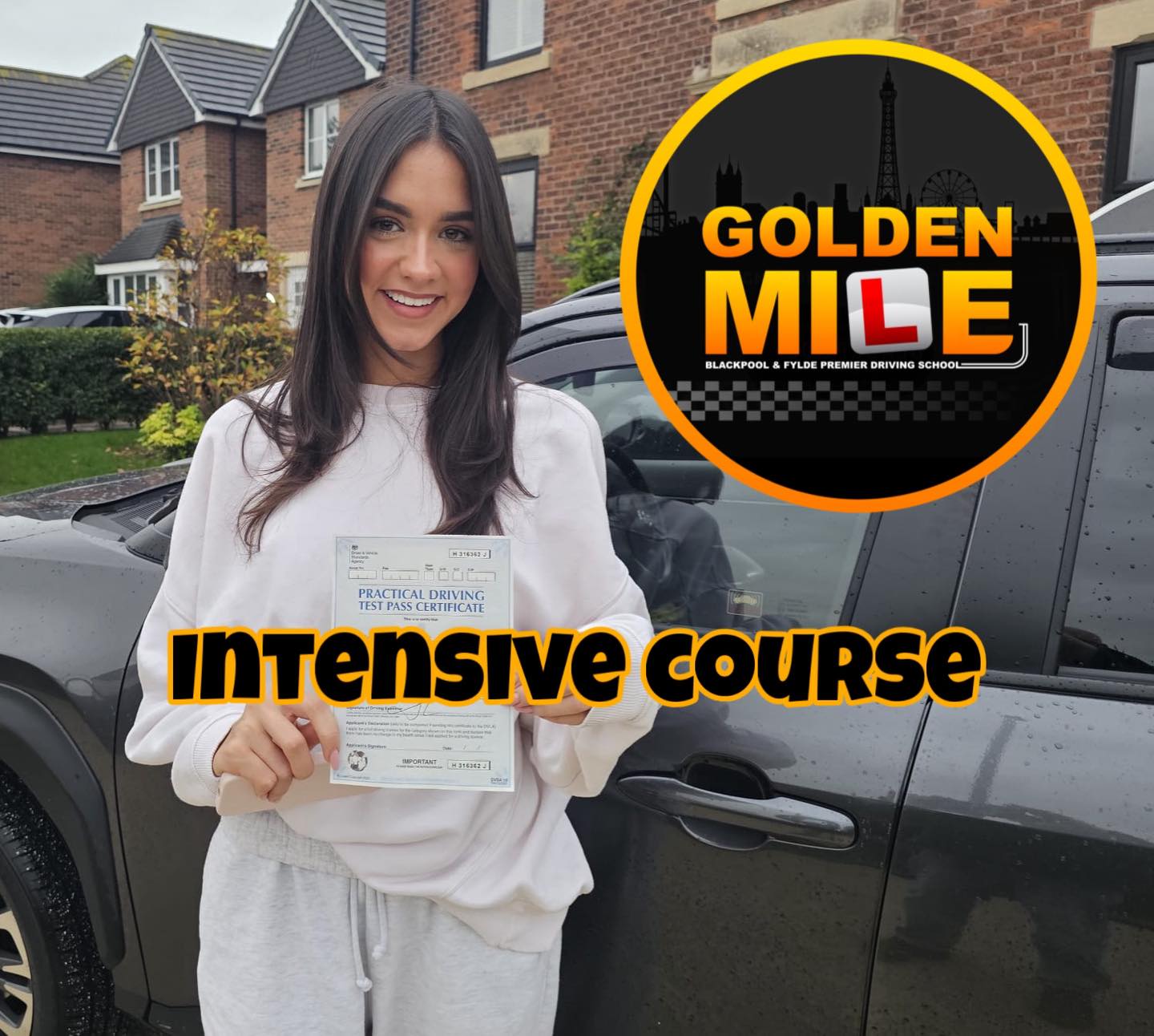 intensive driving course Blackpool