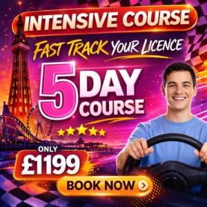 5 day intensive driving course blackpool